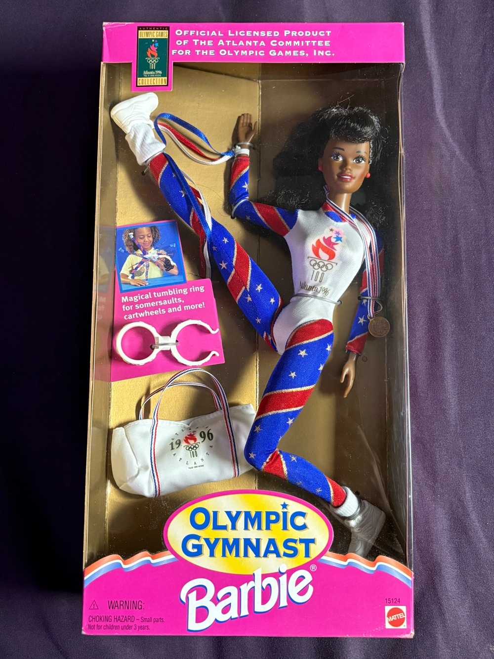 Vintage Olympic Gymnast Barbie NIB